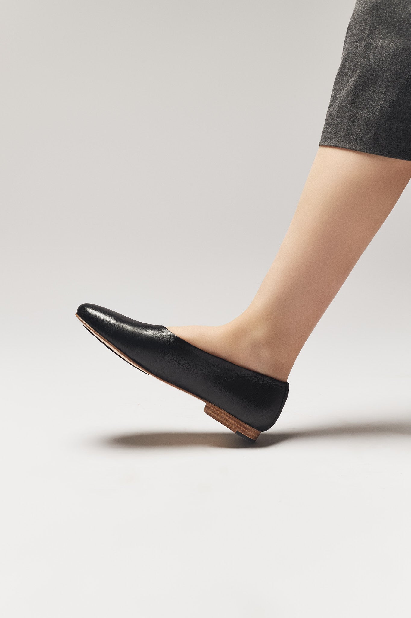 Ballet Flats - Black  Lambskin