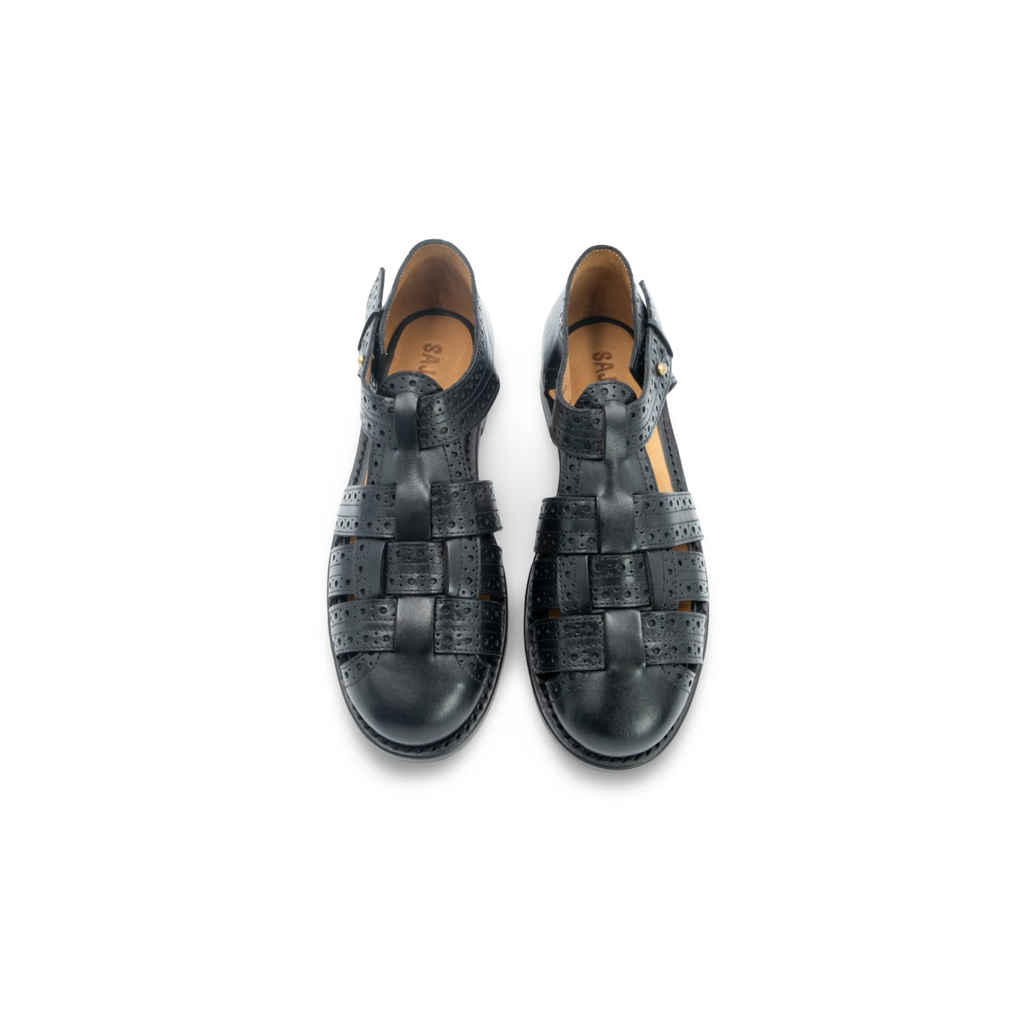 Fisherman Brogues - Black