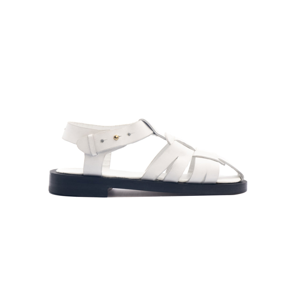 Fisherman Sandals - White