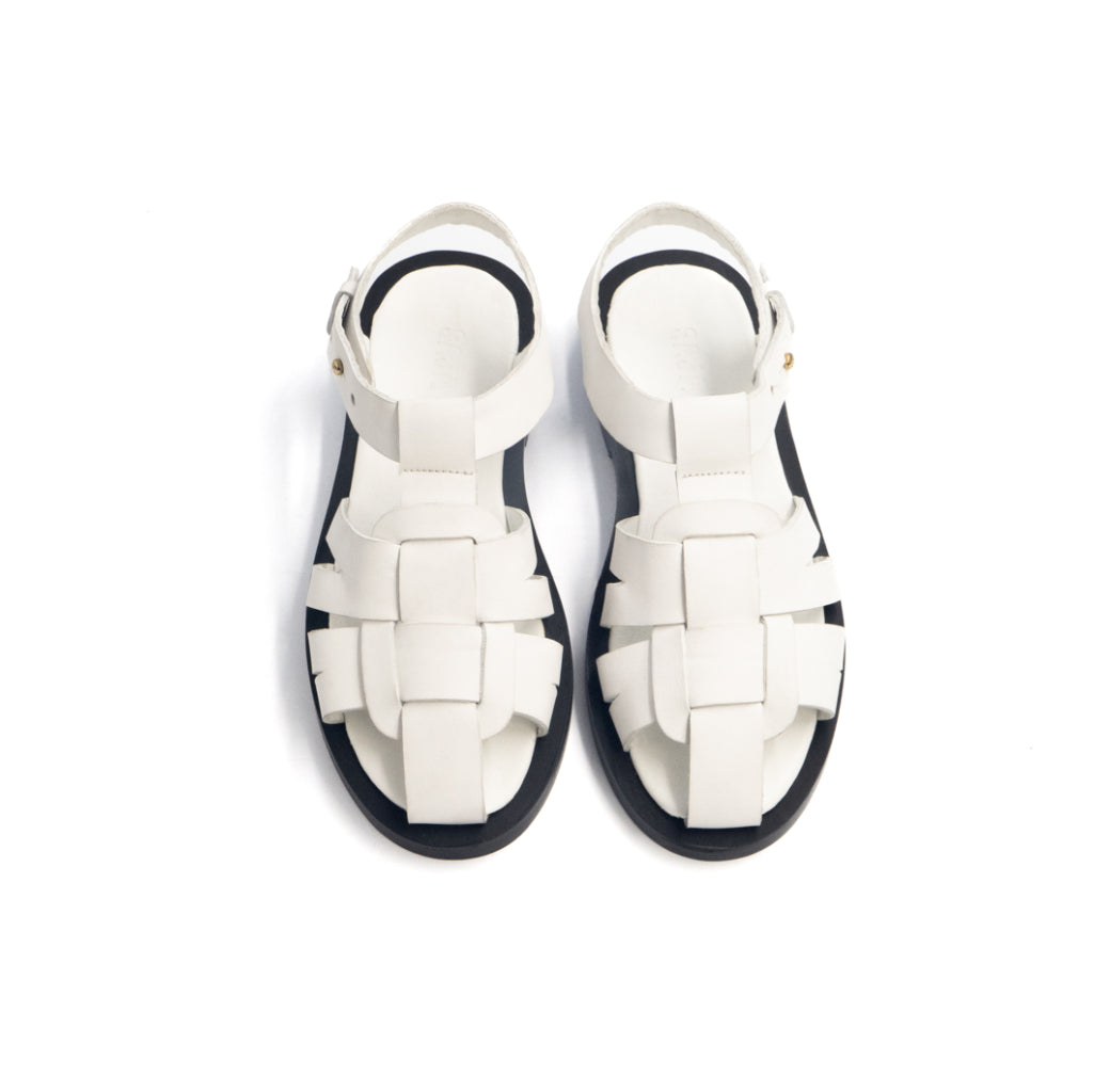 Fisherman Sandals - White