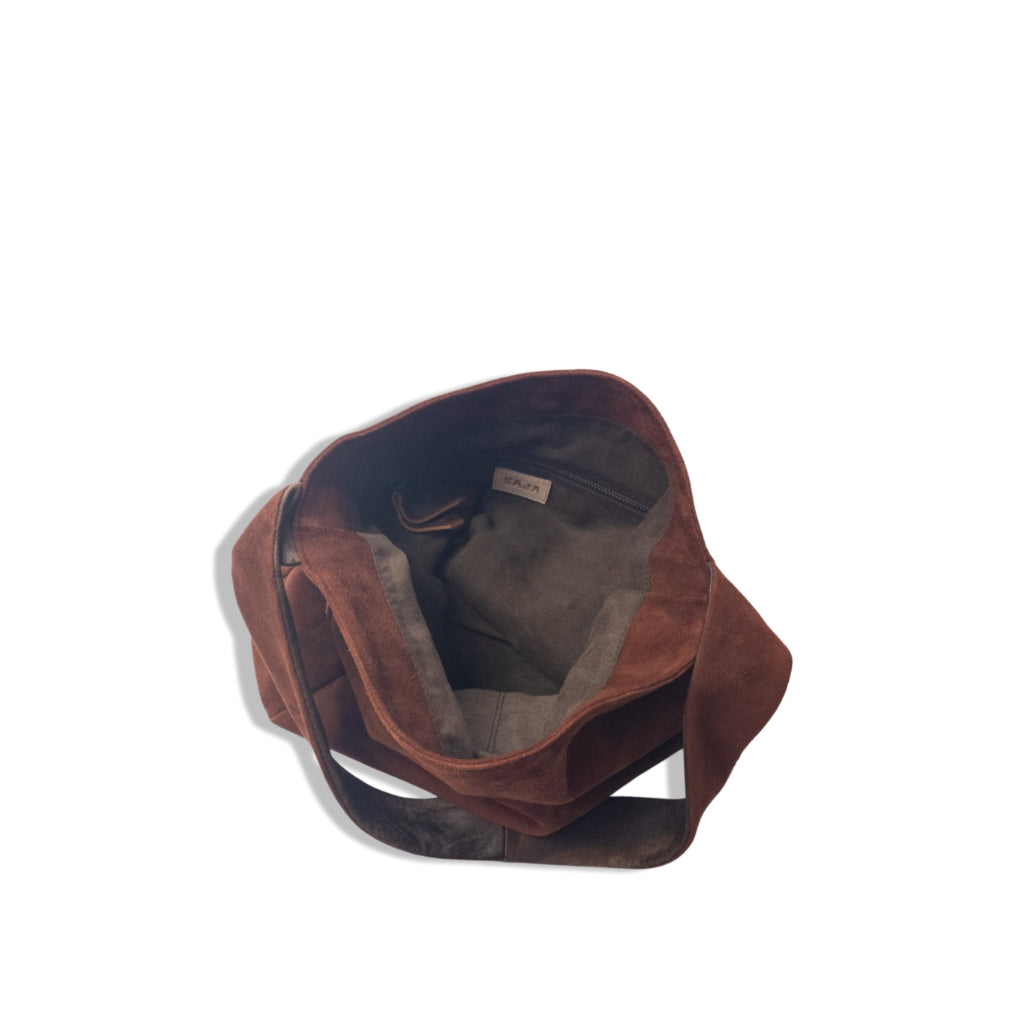 Monk Bag - Clay Suede