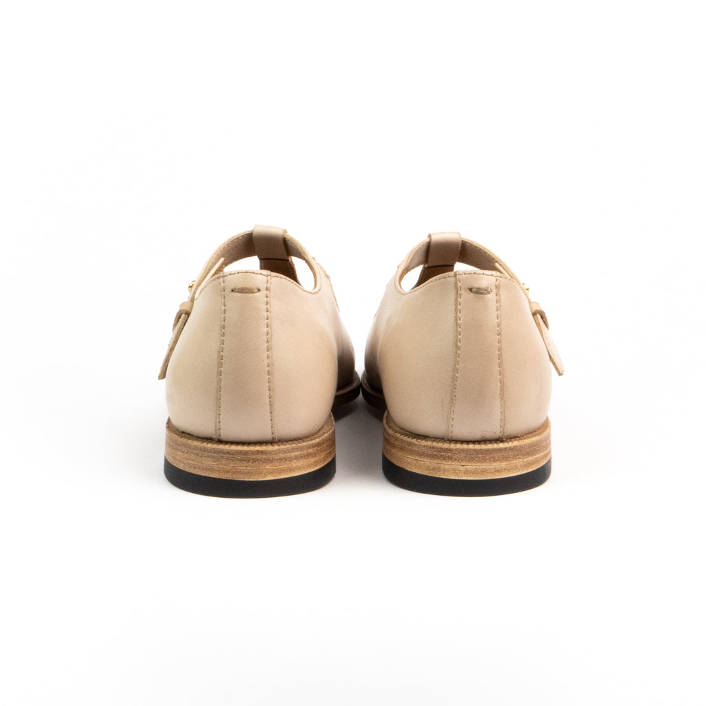 T-bar Loafers - Natural