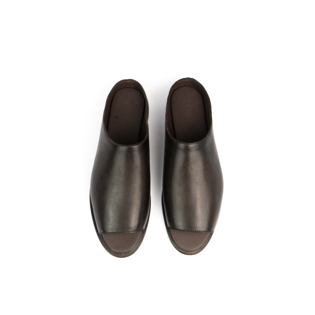 Dress Mules - Raw Umber